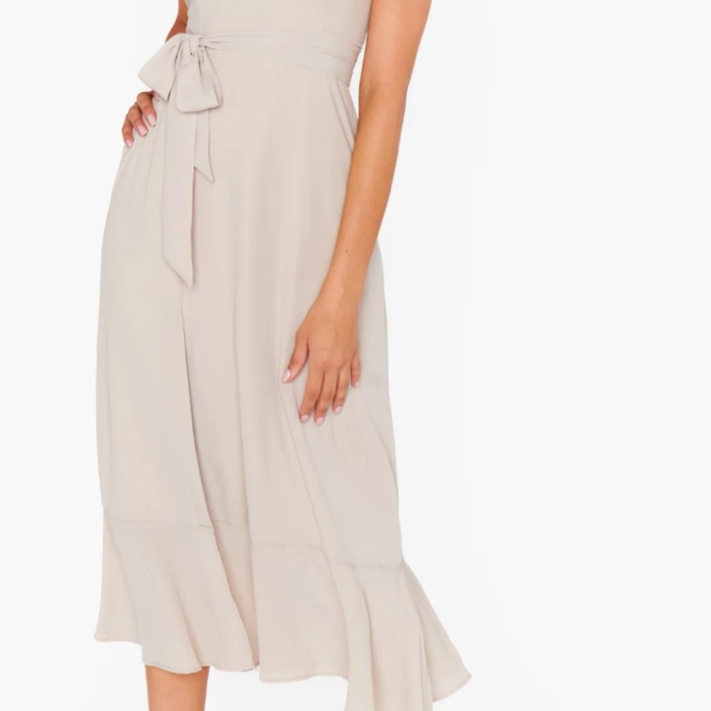 Claire Midi Dress in "Show Me the Ring" - Picture 3 of 5
